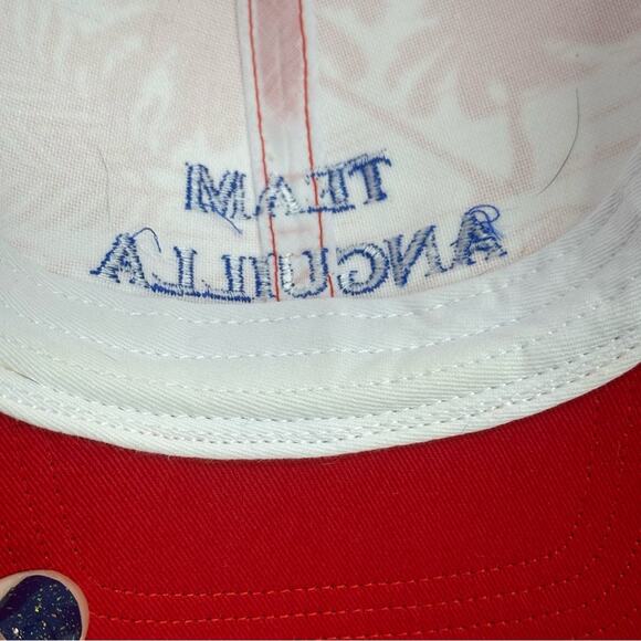 Richardson Team Anguilla Tropical Trucker Hat Cap Ball cap Island style Beach - Picture 5 of 7